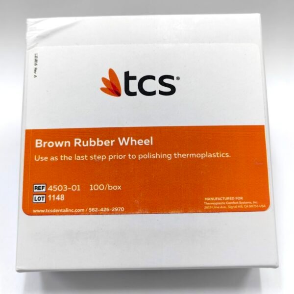 TCS BROWN RUBBER WHEELS